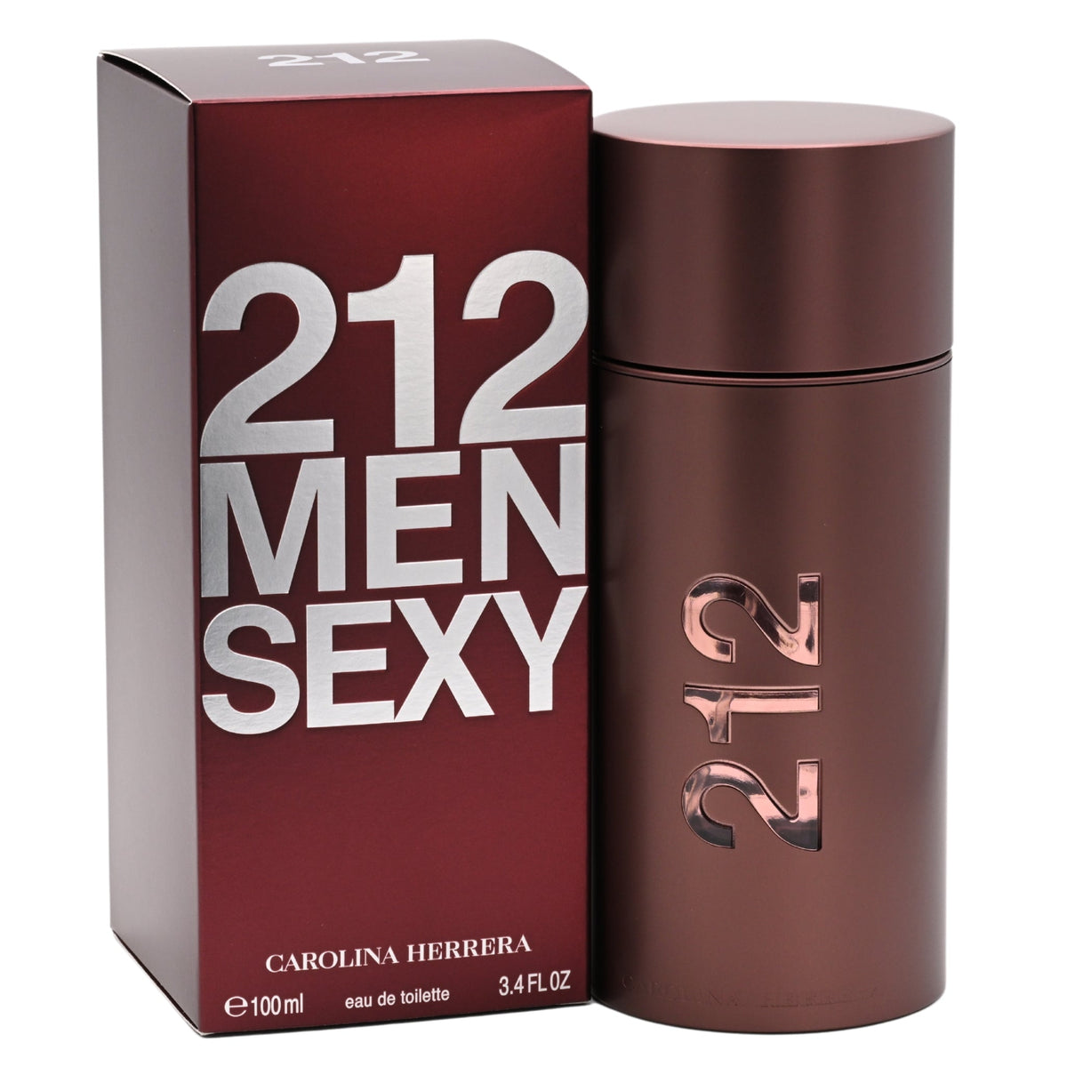 212 SEXY MEN for Men by Carolina Cologne EDT 3.3 / 3.4 oz NEW IN BOX