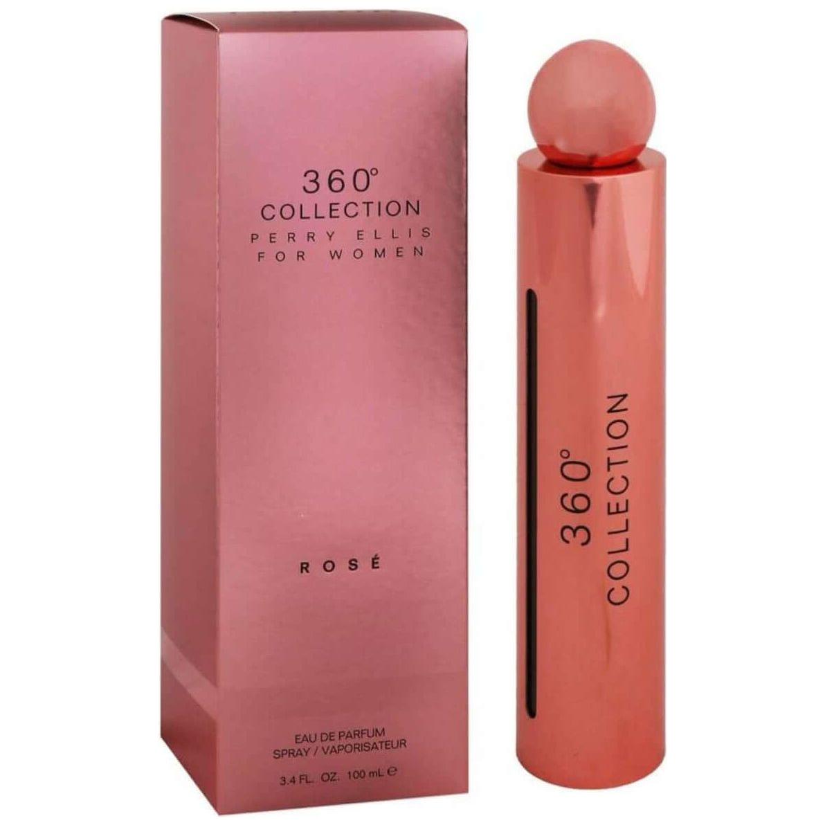 360 Collection Rose by Perry Ellis perfume for women EDP 3.3 / 3.4 oz New in Box