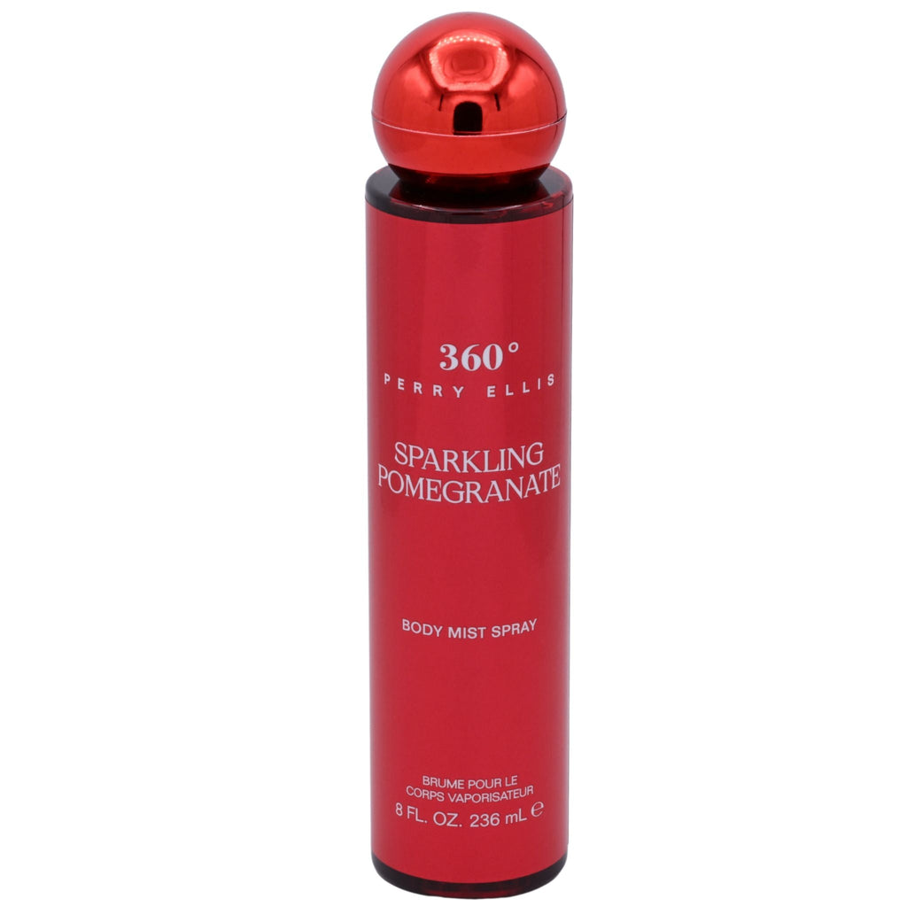 360 Sparkling Pomegranate by Perry Ellis body mist for women 8.0 oz New