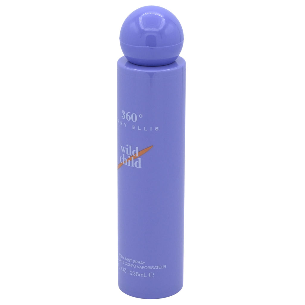 360 Wild Child by Perry Ellis body mist for women 8.0 oz New