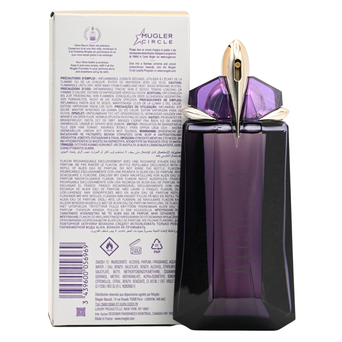 Alien by Thierry Mugler perfume for women EDP 3 / 3.0 oz New in Box