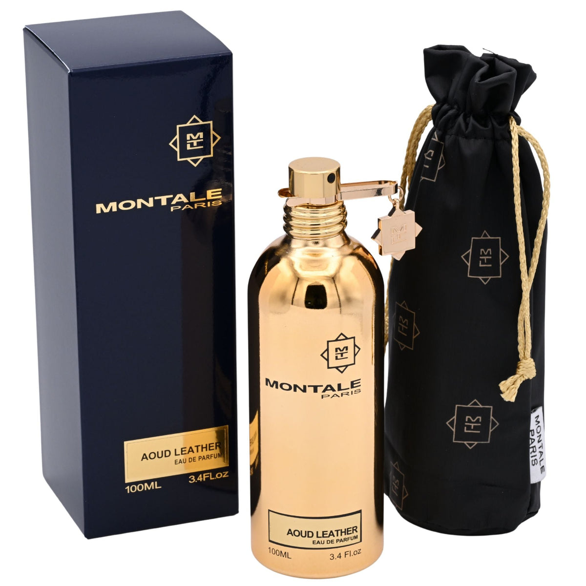 Aoud Leather by Montale for unisex EDP 3.3 / 3.4 oz New In Box