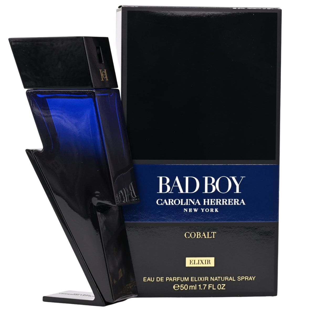Bad Boy Cobalt Elixir by Carolina Herrera cologne EDP 1.7 oz New in Box