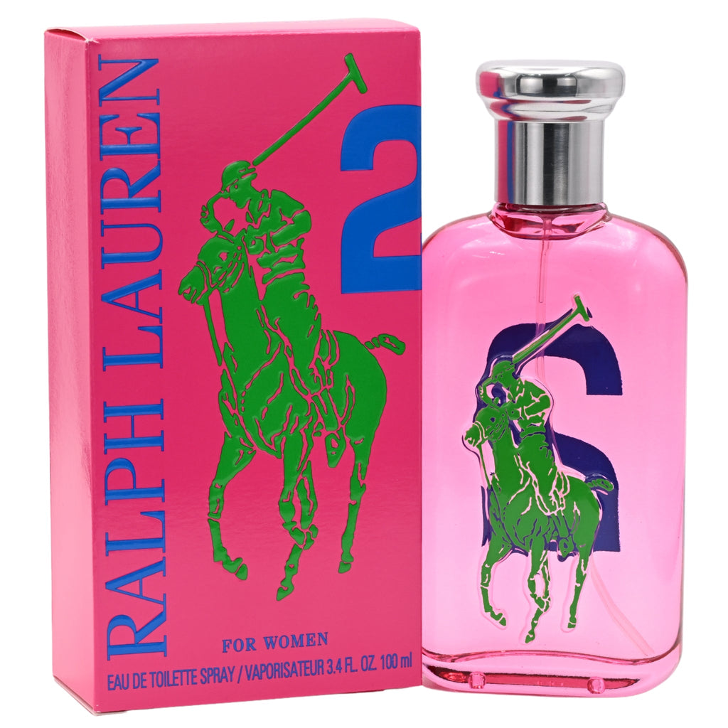 Big Pony Pink 2 by Ralph Lauren for women EDT 3.3 / 3.4 oz New in Box
