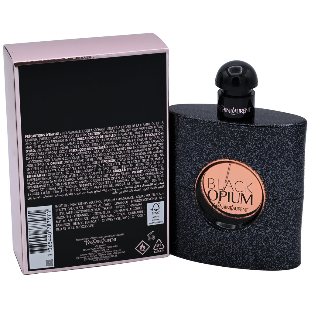 Black Opium by YSLfor women EDP 3 oz New in Box