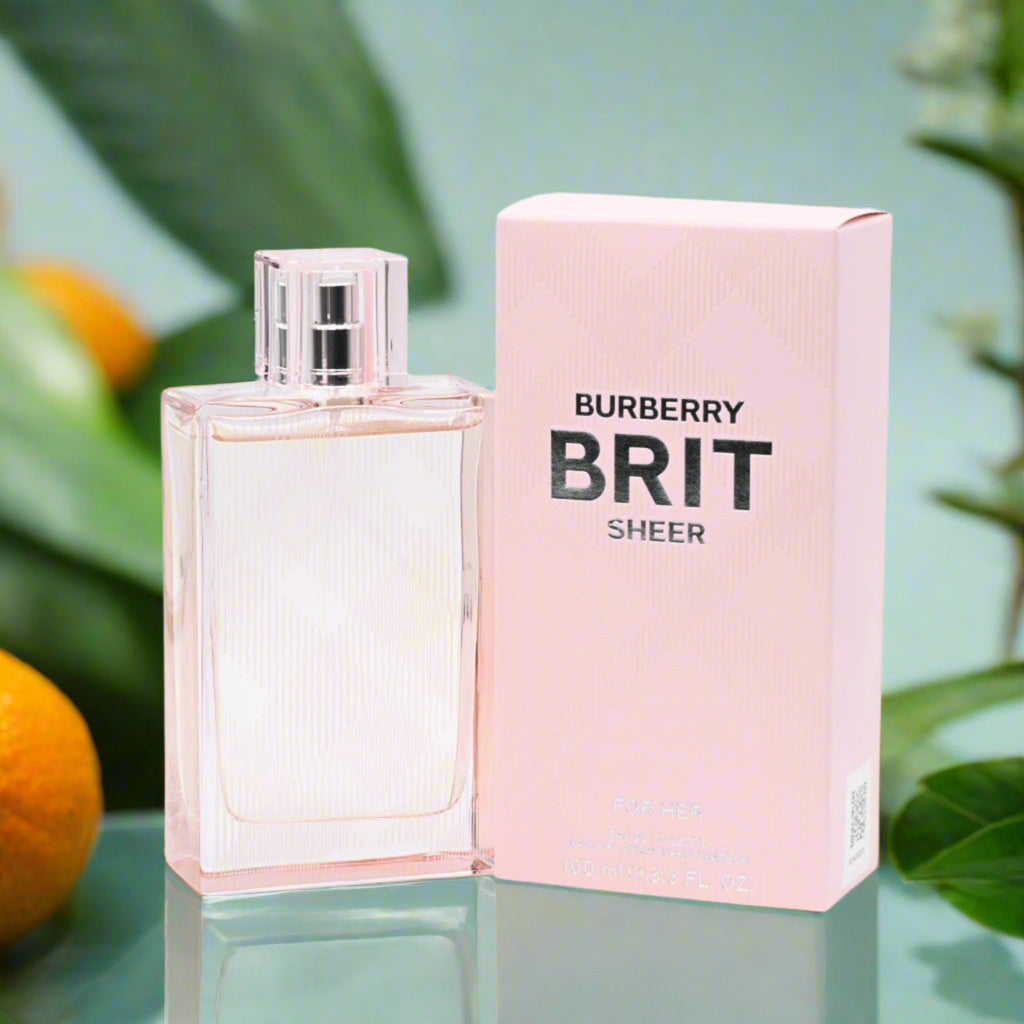 Brit Sheer by Burberry 3.3 / 3.4 oz EDT Perfume for Women New In Box