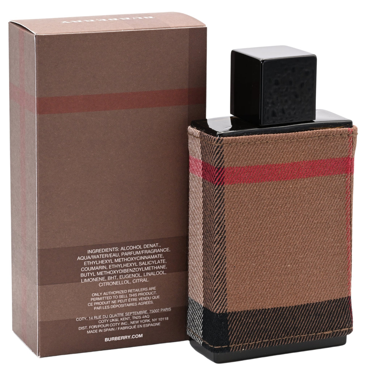 BURBERRY LONDON By Burberry 3.3 / 3.4 oz EDT cologne For Men New in Box