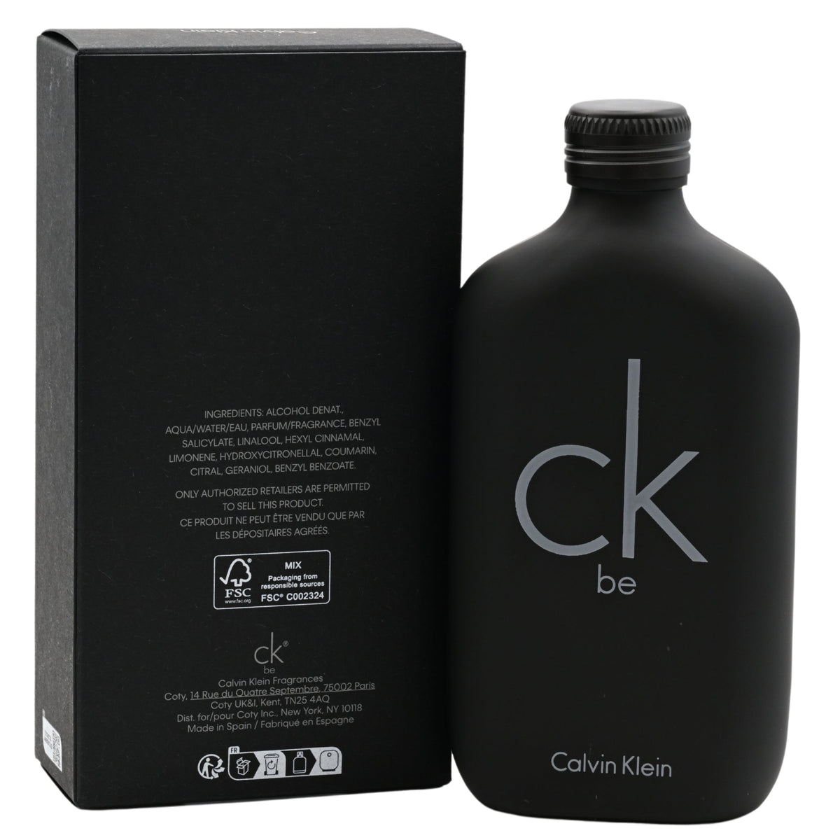 CK BE by Calvin Klein Perfume Cologne for Men 6.7 / 6.8 oz EDT New in Box