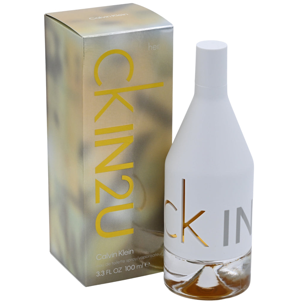 CK IN2U HER Calvin Klein Perfume edt women 3.3 / 3.4 oz IN 2 U NEW IN BOX