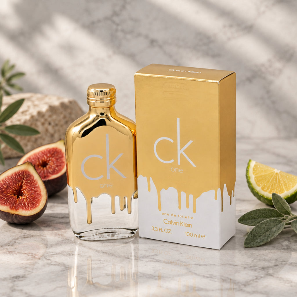 Ck one Gold by  Calvin Klein for unisex EDT 3.3 / 3.4 oz New in Box