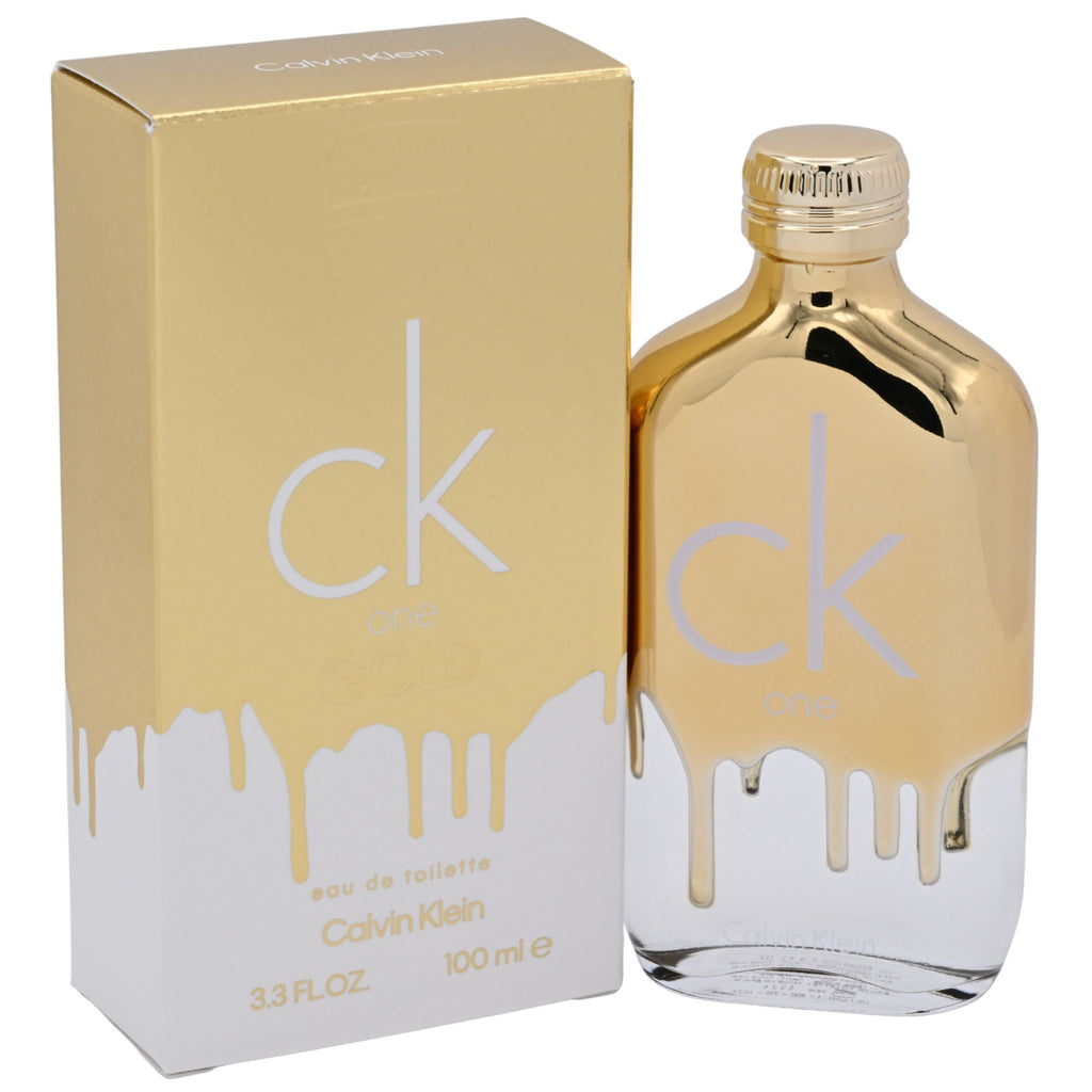 Ck one Gold by  Calvin Klein for unisex EDT 3.3 / 3.4 oz New in Box