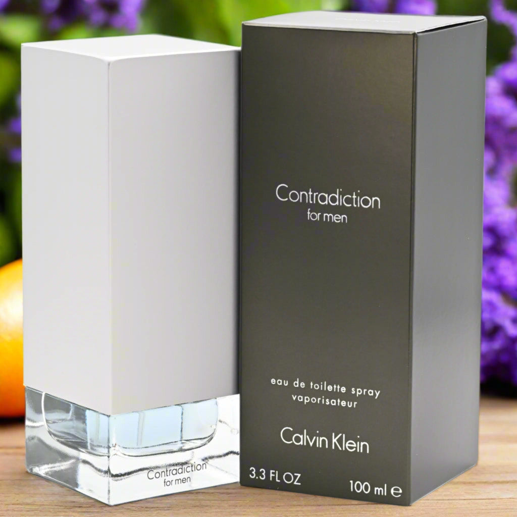 CONTRADICTION by Calvin Klein men Cologne 3.4 EDT MEN oz New in Box