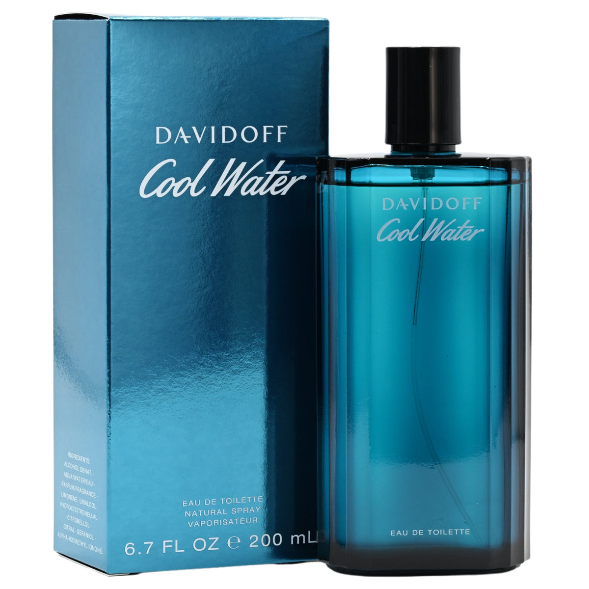 Cool Water by Davidoff Cologne for Men 6.7 oz 6.8 edt New in Box