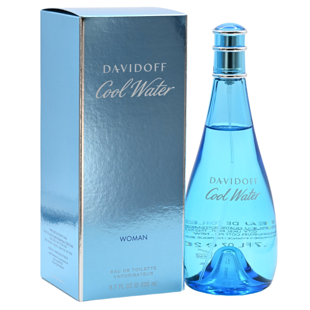 Cool Water by Davidoff perfume for women EDT 6.7 / 6.8 oz New in Box