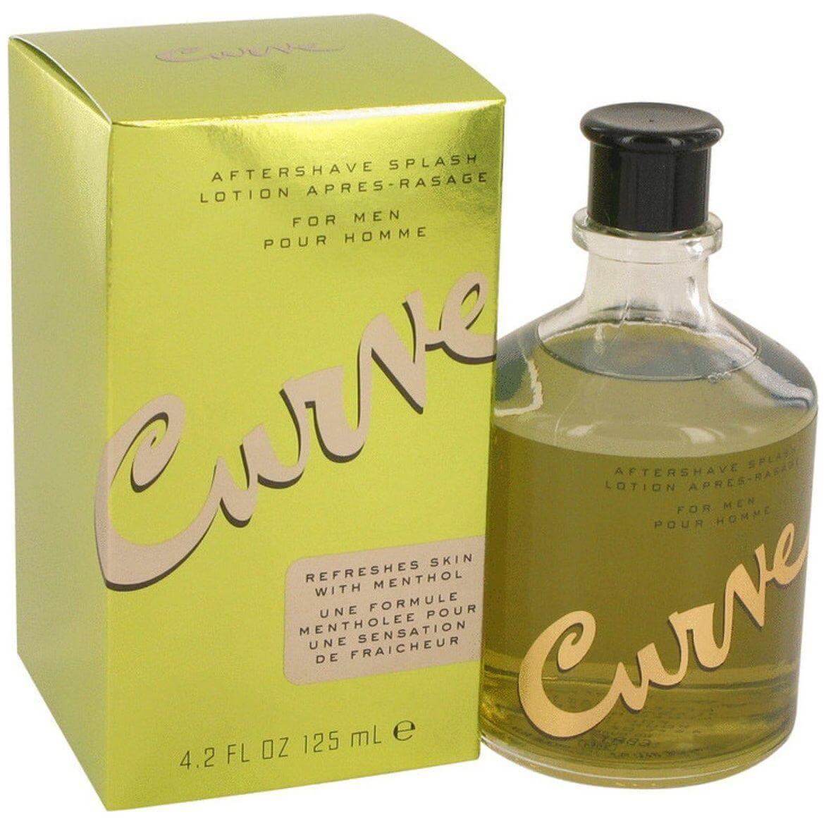 CURVE by Liz Claiborne Aftershave for men 4.2 oz New in Box