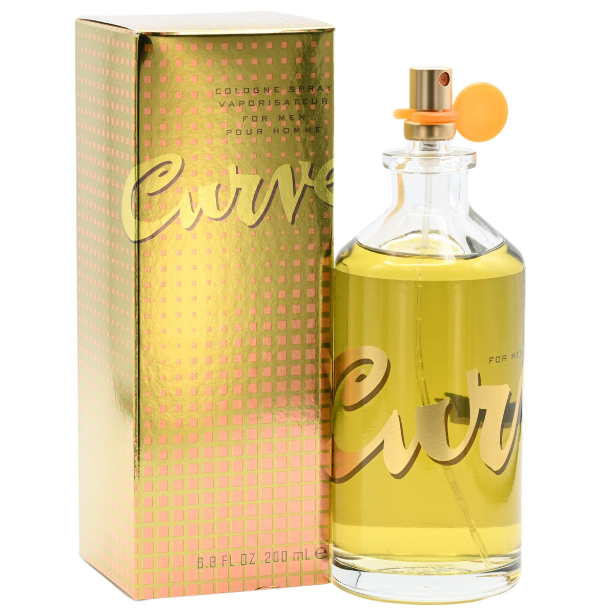 Curve Cologne for Men by Liz Claiborne 6.7 / 6.8 oz Spray EDC New in Box