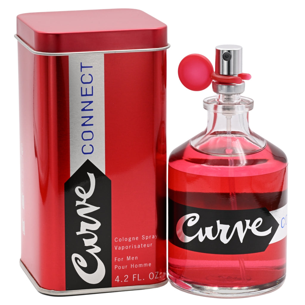 Curve Connect Cologne for Men by Liz Claiborne 4.2 oz New in Box / Can