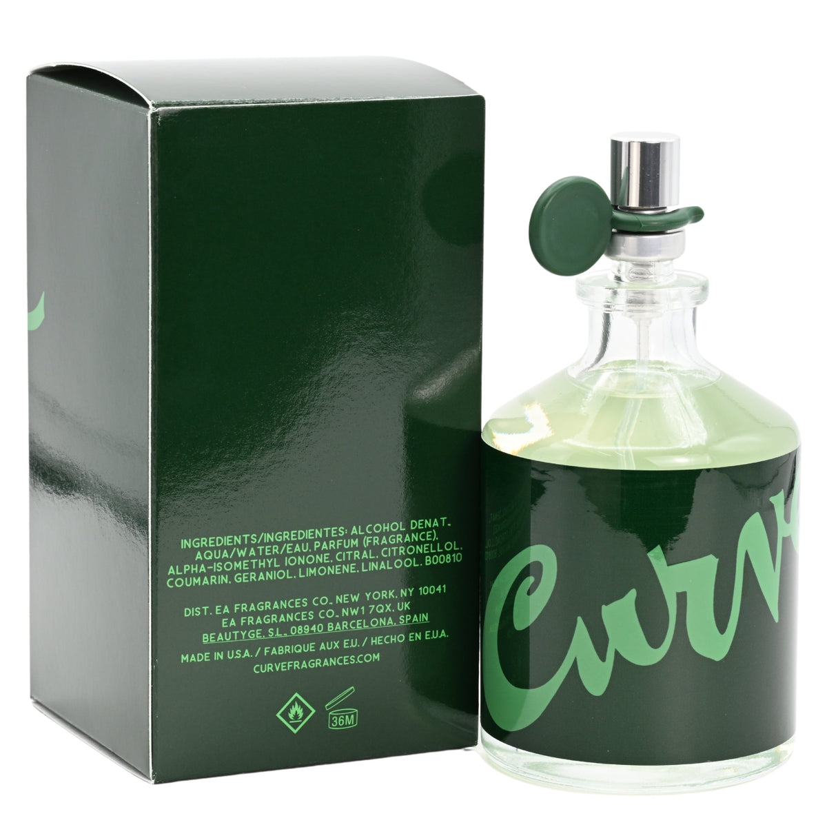 Curve Forest Woods by Liz Claiborne cologne for men EDC 4.2 oz New in Box