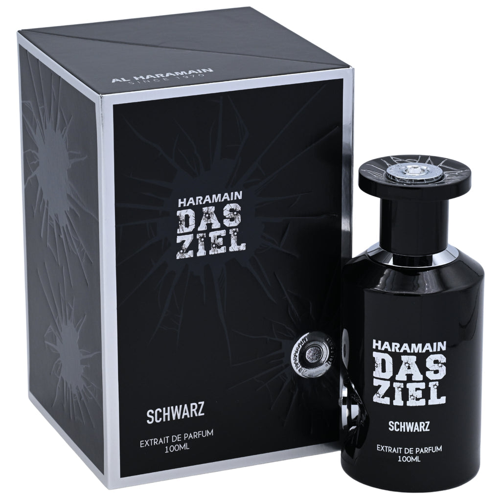 Das Ziel Schwarz by Al Haramain for unisex EDP 3.3 / 3.4 oz New in Box