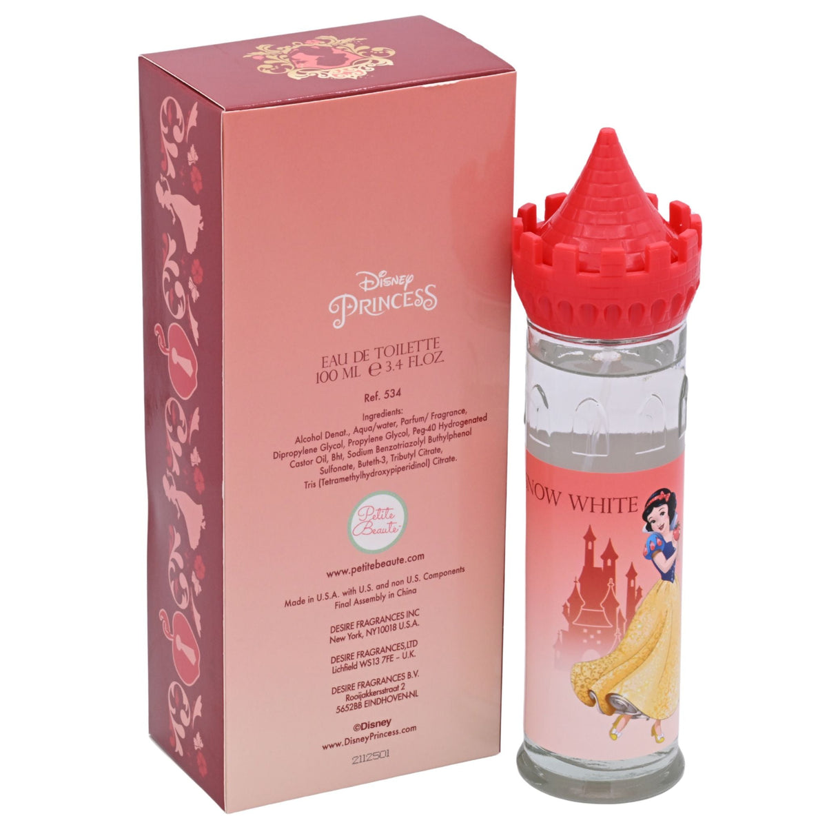 Disney Snow White Castle by Disney Princess for girls EDT 3.3 / 3.4 oz New in Box