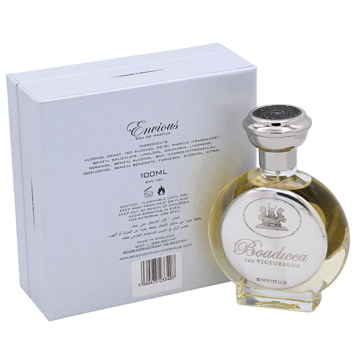 Envious by Boadicea The Victorious for unisex EDP 3.3 / 3.4 oz New in Box
