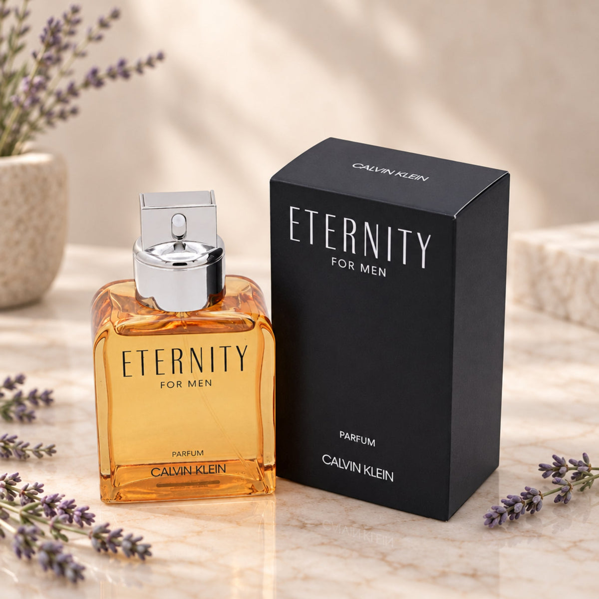 Eternity by Calvin Klein parfum for men 3.3 / 3.4 oz New in Box