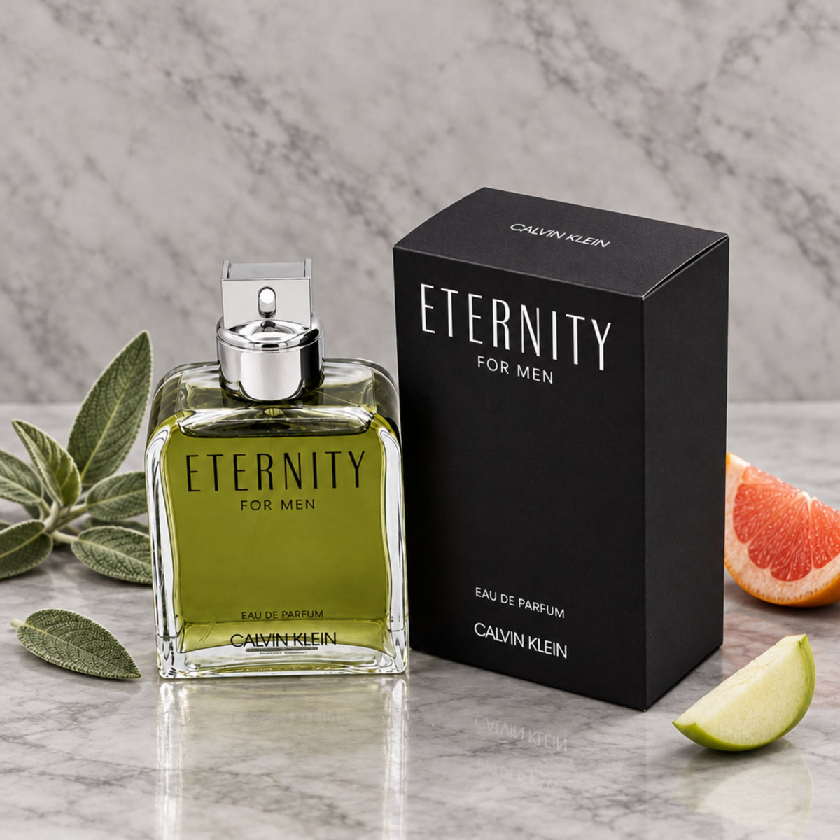 ETERNITY by Calvin Klein Perfume for men EDP 6.7 / 6.8 New in box