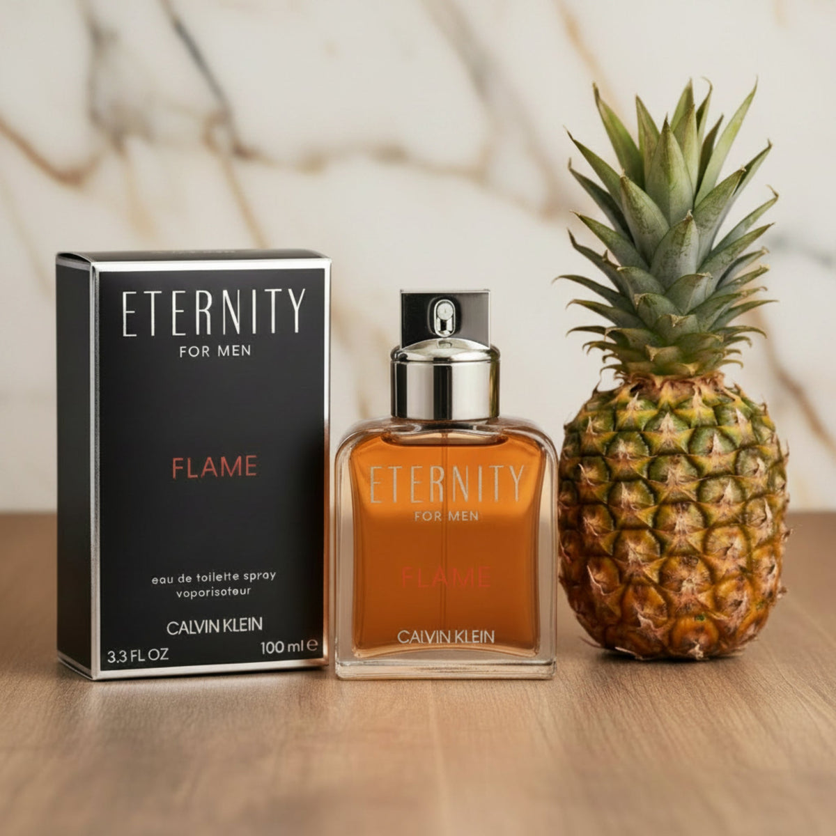 ETERNITY FLAME by Calvin Klein cologne for Men EDT 3.3 / 3.4 oz New in Box