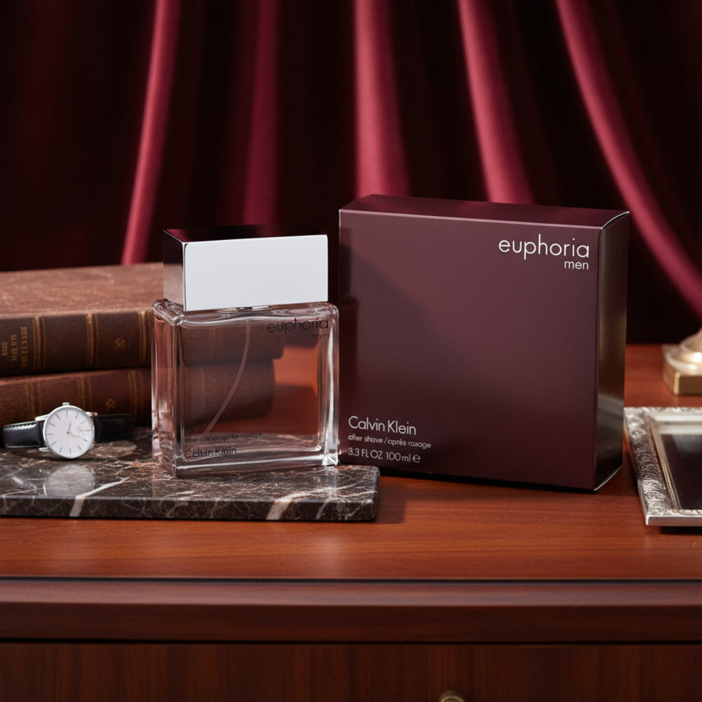 EUPHORIA by Calvin Klein After Shave for men 3.3 / 3.4 oz New in Box