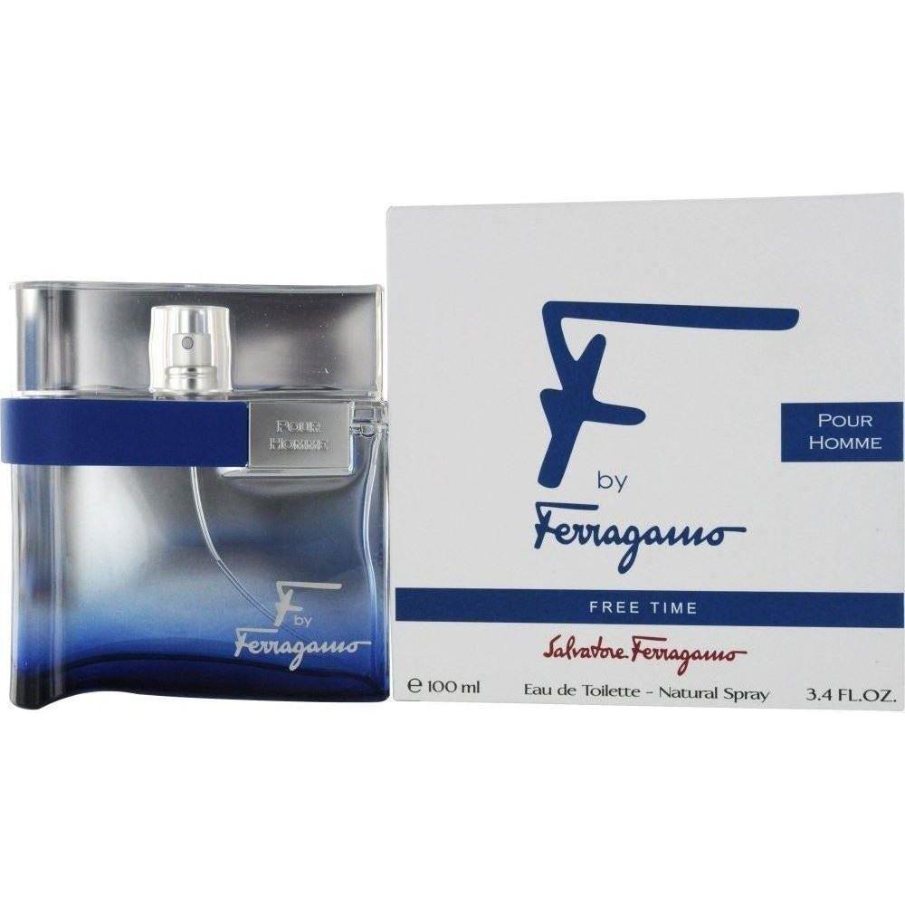 F Ferragamo FREE TIME Pour Homme Men Cologne 3.4 / 3.3 oz edt New in Box