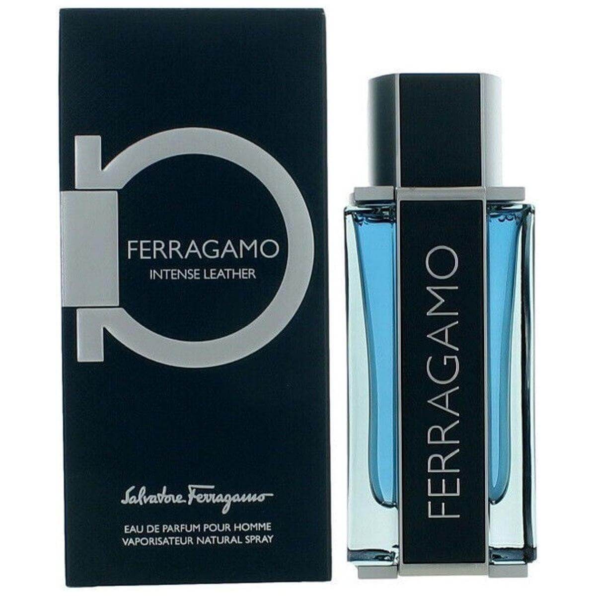 Ferragamo Intense Leather by Salvatore Ferragamo men EDP 3.3 / 3.4 oz New In Box