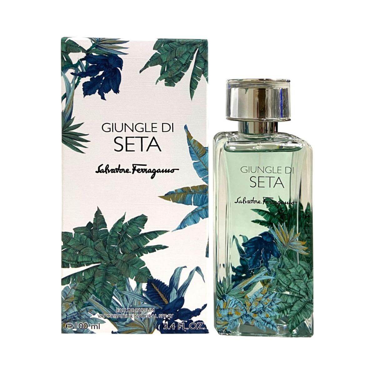 Giungle di Seta by Salvatore Ferragamo for unisex EDP 3.3 / 3.4 oz New in Box