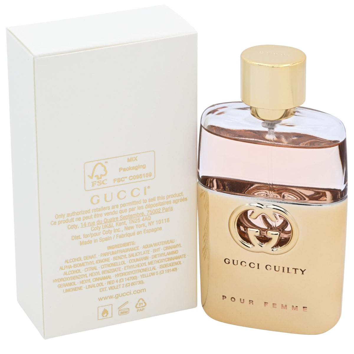 Gucci Guilty by Gucci perfume for women EDP 1.6 / 1.7 oz New In Box