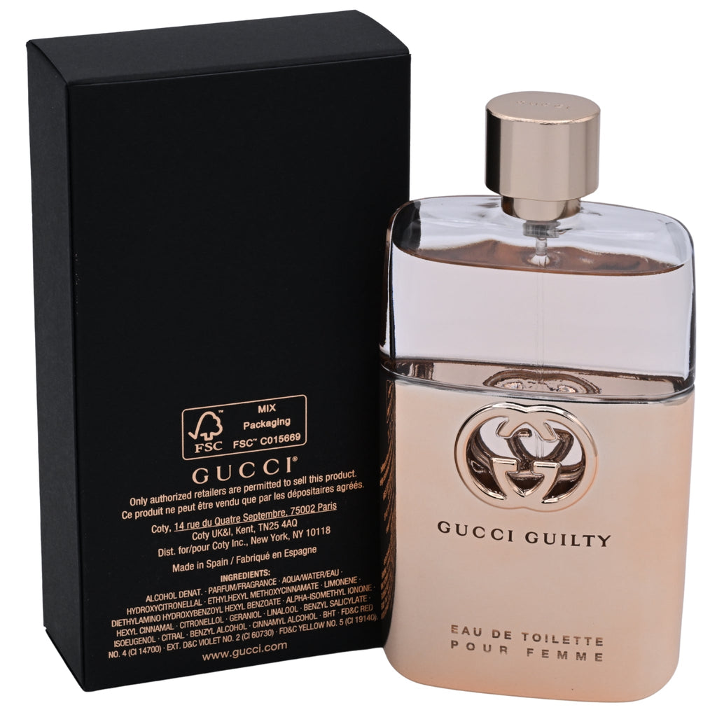 Gucci Guilty Pour Femme by Gucci EDT 3.0 oz New in Box