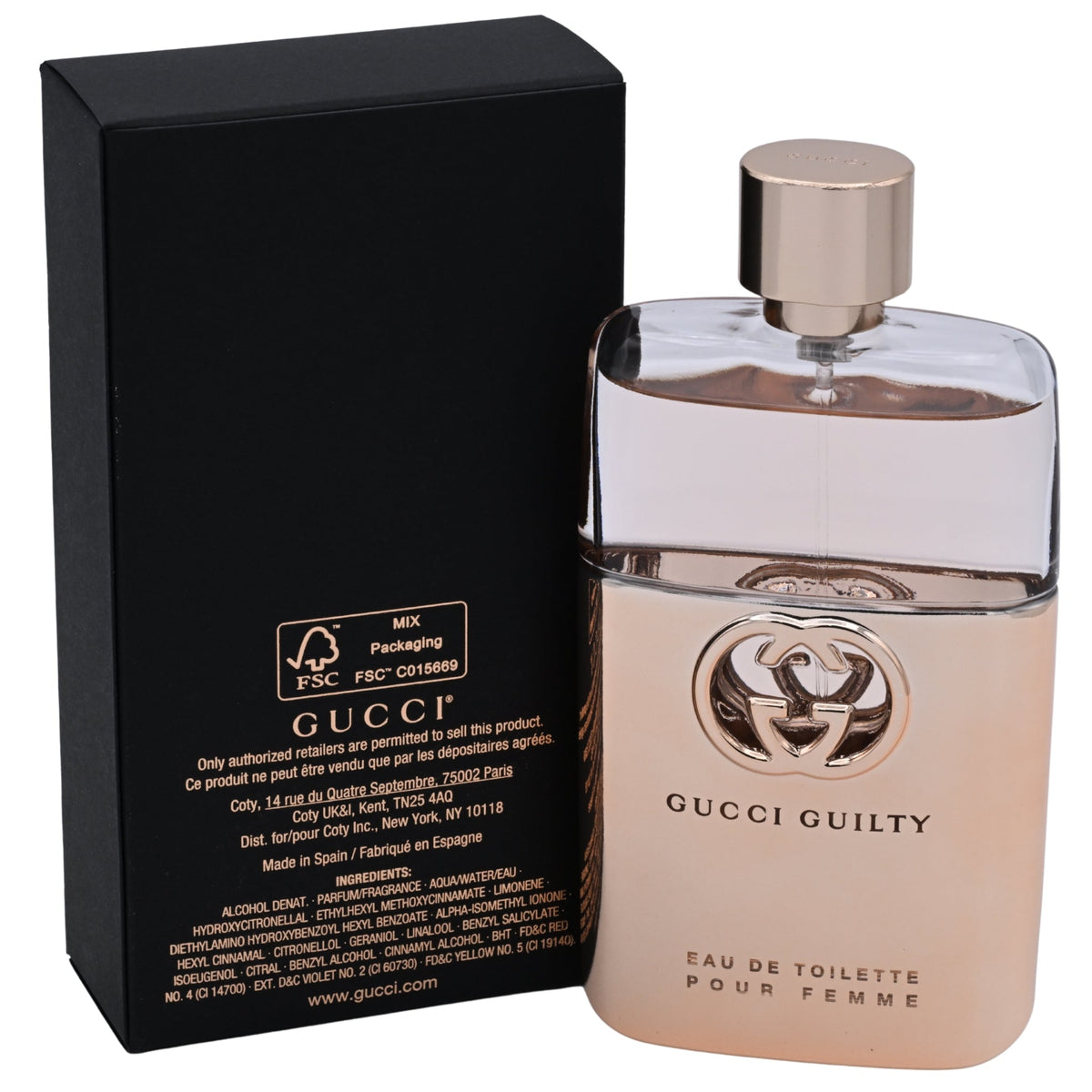 Gucci Guilty Pour Femme by Gucci EDT 3.0 oz New in Box