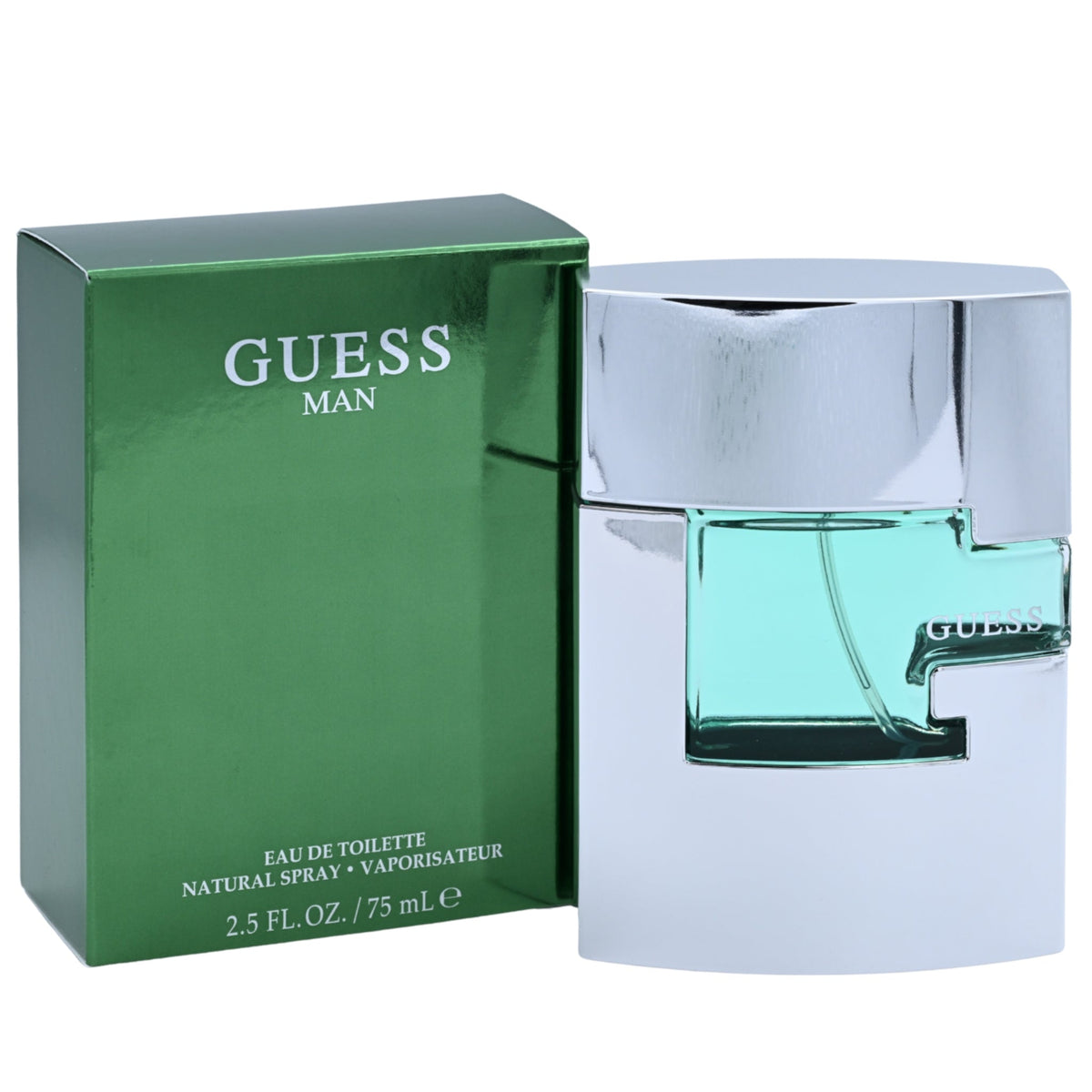 GUESS MAN Guess Cologne 2.5 oz EDT For Men New in Box