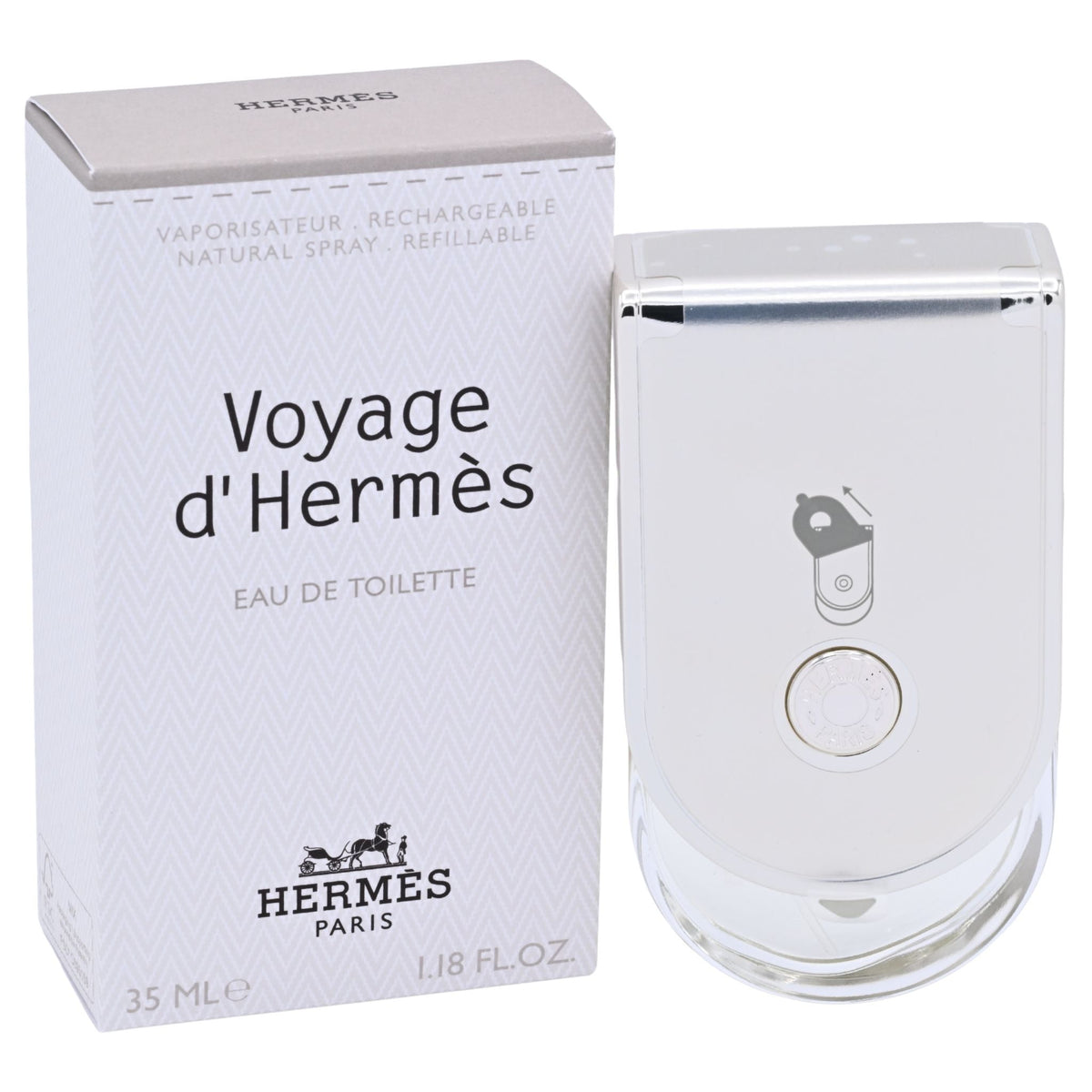 Hermes Voyage d'Hermès Eau de Toilette Spray Unisex 1.18 oz New Retail Box