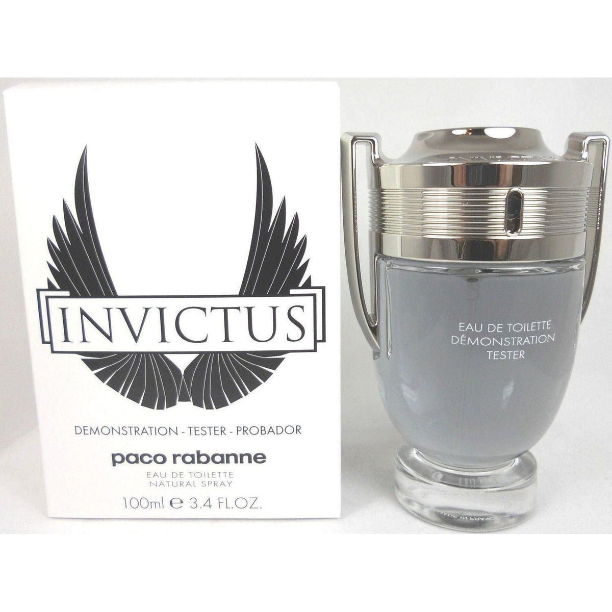 INVICTUS Paco Rabanne men cologne edt 3.4 oz 3.3 NEW TESTER