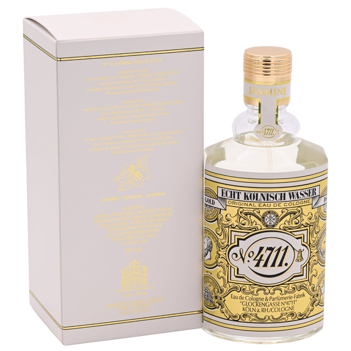 Jasmine Floral Collection by Maurer & Wirtz for unisex EDC 3.3 / 3.4 oz New In Box