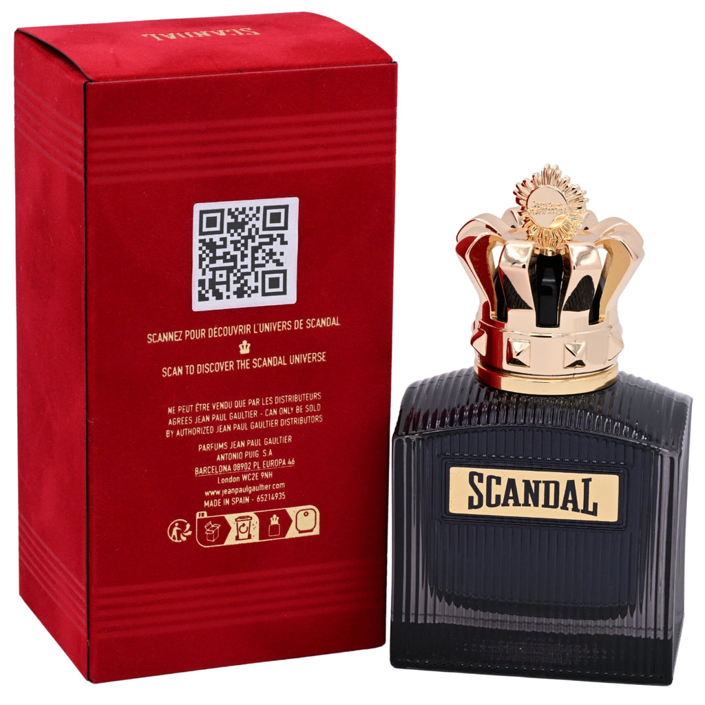 Jean Paul Gaultier Scandal Pour Homme Intense EDP Spray Men 3.4 oz 100ml