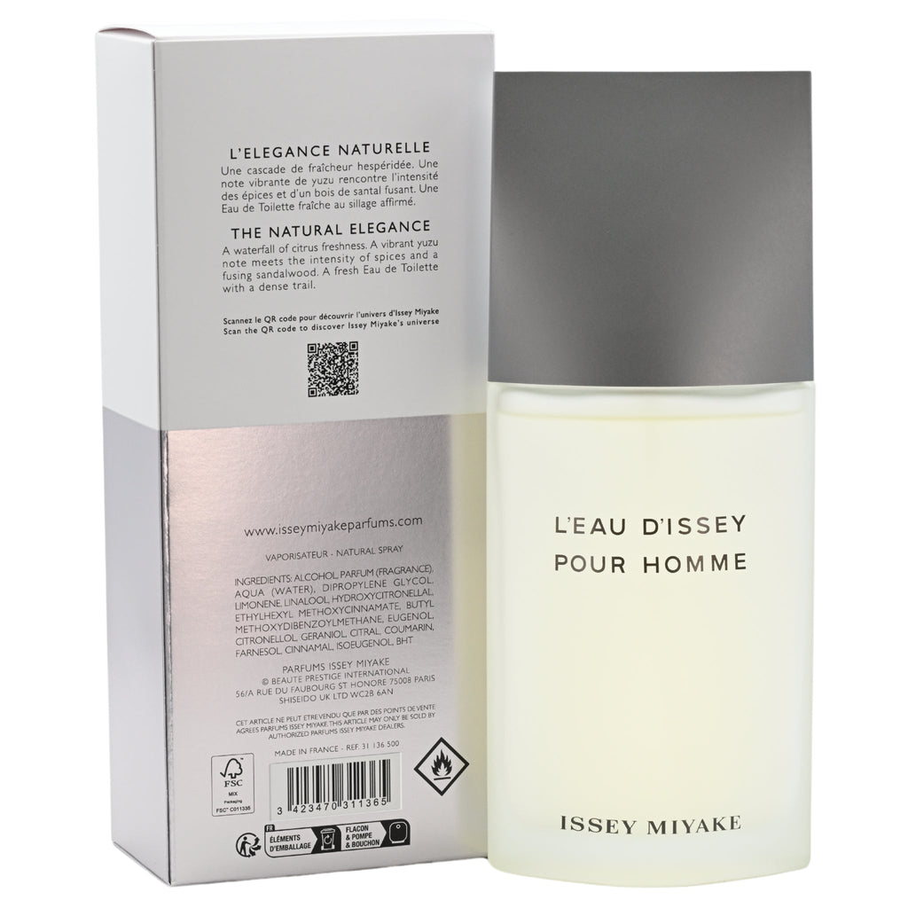 L'EAU D'ISSEY Issey Miyake 4.2 oz EDT for Men Cologne NEW IN BOX