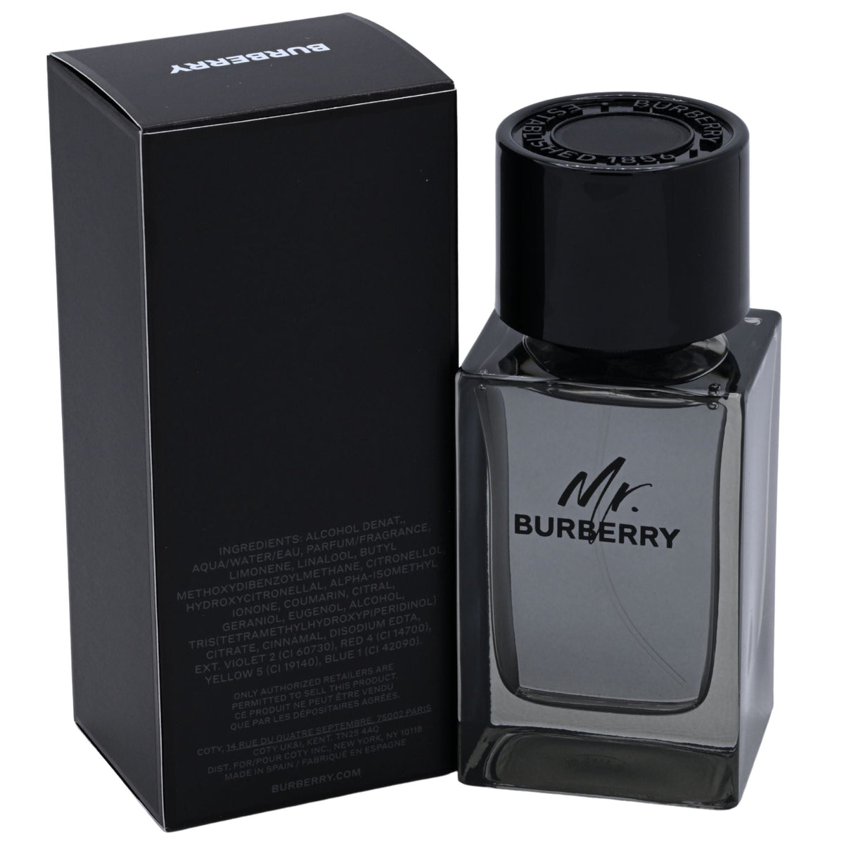 MR BURBERRY by Burberry Men 3.3 / 3.4 oz edt New in Box - 3.4 oz / 100 ml