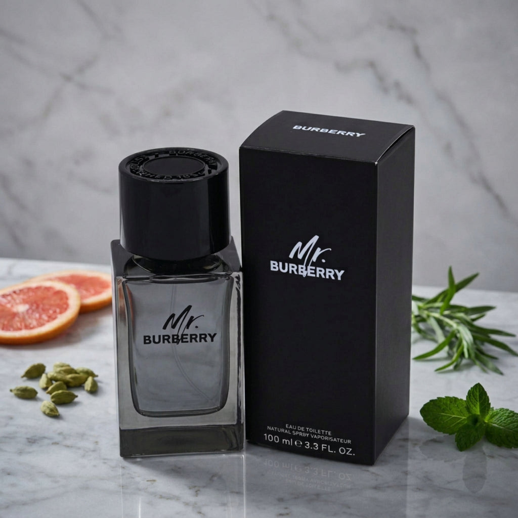 MR BURBERRY by Burberry Men 3.3 / 3.4 oz edt New in Box - 3.4 oz / 100 ml