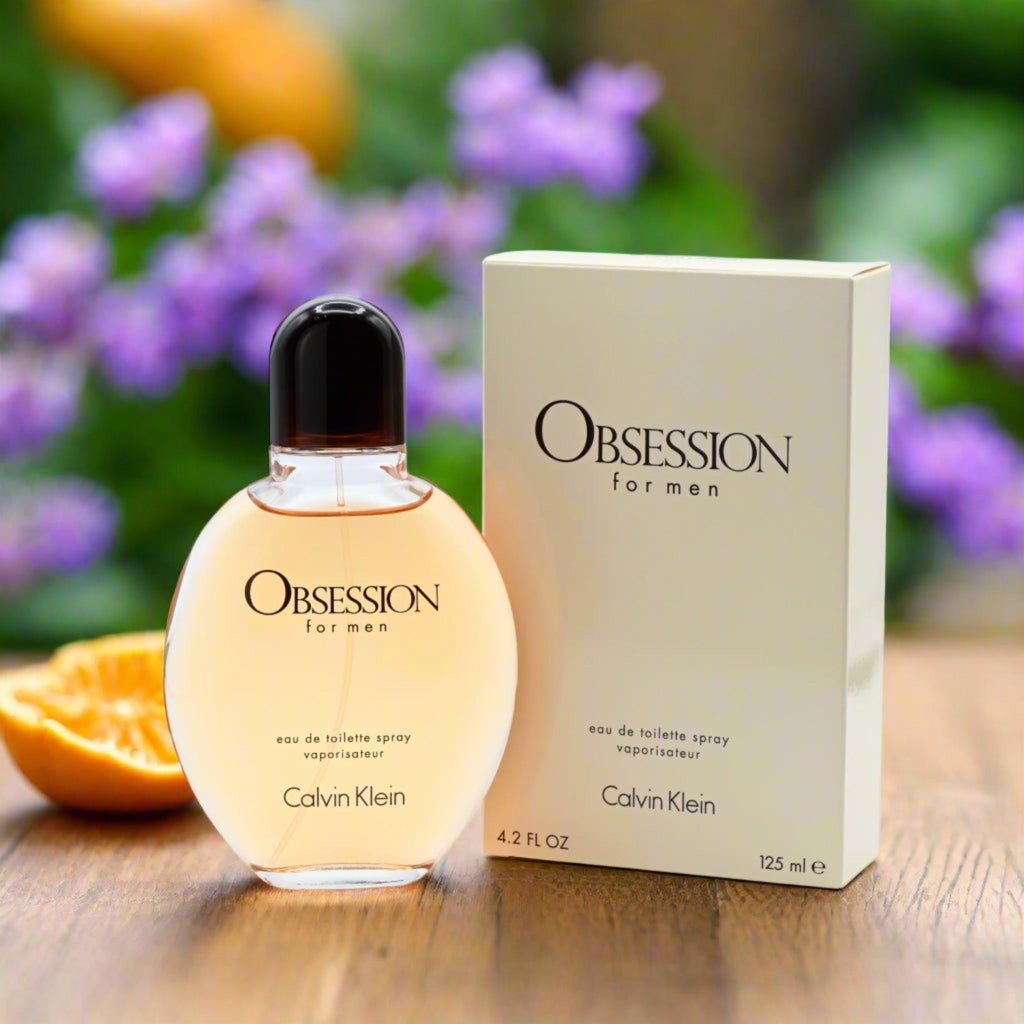 OBSESSION by Calvin Klein Cologne for Men EDT 4.0 oz New in Box