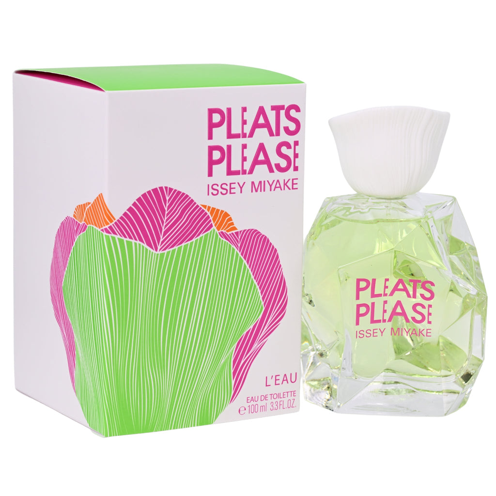 PLEATS PLEASE L'EAU by Issey Miyake for women EDT 3.3 / 3.4 oz New in Box
