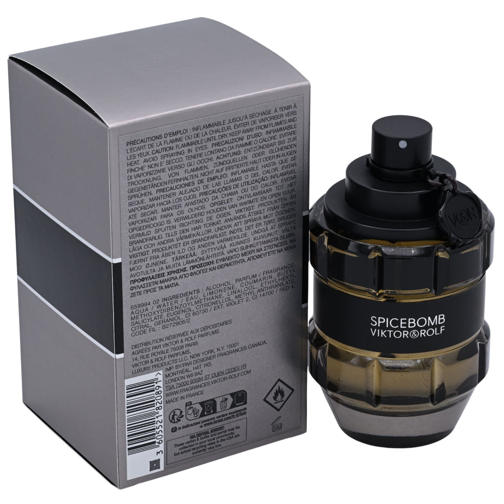 Spicebomb by Viktor & Rolf cologne for men EDT 5.07 oz New in Box