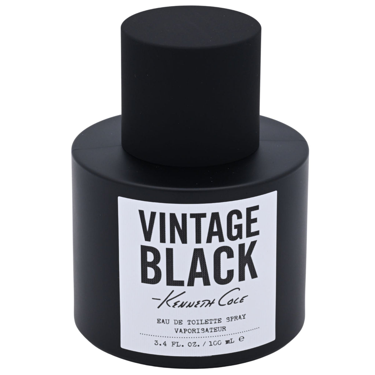VINTAGE BLACK by Kenneth Cole 3.4 oz edt 3.3 MEN Cologne New in BOX